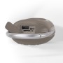 Mini Altoparlante Wireless BT V5.3 Speaker Luce LED Vivavoce TF USB AUX Grigio