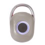 Mini Altoparlante Wireless BT V5.3 Speaker Luce LED Vivavoce TF USB AUX Grigio