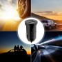 Mini Caricatore da Auto 2 Porte USB-A 17W/3.4A Nero