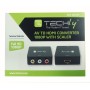 Mini Convertitore Video Composito a HDMI 720p 1080p con Cavo USB