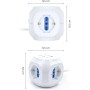 Multipresa a Cubo 3 Posti con 2 Porte USB-A e 1 USB-C&trade QC3.0