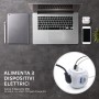 Multipresa a Cubo 3 Posti con 2 Porte USB-A e 1 USB-C&trade QC3.0