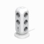 Multipresa da Tavolo Torretta di Alimentazione 11 Prese Schuko 2 USB-A e 2 USB-C&trade