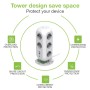 Multipresa da Tavolo Torretta di Alimentazione 11 Prese Schuko 2 USB-A e 2 USB-C&trade