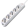 Presa Multipla a 5 Posti Italiana Bipasso/Schuko Spina 16A