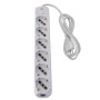 Presa Multipla a 6 Posti Italiana Bipasso/Schuko Spina 10A