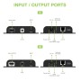 Ricevitore Aggiuntivo per Extender HDMI HDbitT PoE con IR 4K UHD su Cavo Cat.6 fino a 120m