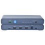 Splitter HDMI 2.1 8K 1 in 2 out con SPDIF e Audio 3.5mm Stereo