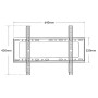 Staffa a Muro Fissa Slim TV LED LCD 30-70''