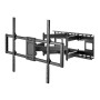 Staffa a Muro Slim per TV LED LCD 60-120'' Nero