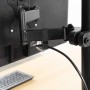 Staffa per Fissaggio a Palo TV LED/LCD 17-32'' Nero