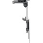 Staffa TV da Soffitto Dritto e Inclinato per TV LED/LCD 17''-37'' Nero