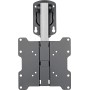Staffa TV da Soffitto Dritto e Inclinato per TV LED/LCD 17''-37'' Nero