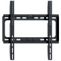Supporto a Muro Fisso Slim per TV LED LCD 25-56'' Nero