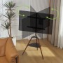Supporto a Pavimento Cavalletto Tripod per TV LCD/LED/Plasma 32-65'' con Mensola