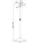 Supporto a Pavimento Colonna a Base Circolare per TV LCD/LED 13-27''