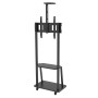 Supporto a Pavimento con Mensola per TV LCD/LED/Plasma 32-70''