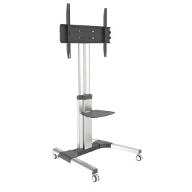 Supporto a Pavimento con una Mensola Trolley TV LCD/LED/Plasma 50-92''