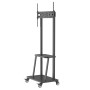 Supporto a Pavimento con Mensola per TV LCD/LED/Plasma 32-70''