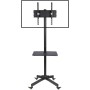 Supporto a Pavimento con Mensola Trolley TV LCD/LED/Plasma 23''-55''