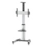 Supporto a Pavimento con una Mensola Trolley TV LCD/LED/Plasma 37-70''