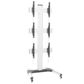 Supporto a Pavimento per 3 TV LCD/LED 32-55'' per Video Wall