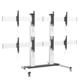 Supporto a Pavimento per 4 TV LCD/LED 32-55'' per Video Wall