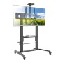 Supporto a Pavimento per TV con Altezza Regolabile per TV da 52'' a 110''