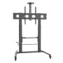 Supporto a Pavimento per TV con Altezza Regolabile per TV da 52'' a 110''