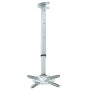 Supporto a Soffitto per Proiettori Estensione 60-102 cm Silver