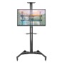 Supporto da Pavimento con Mensola TV/LED/LCD 37''-70'' Nero