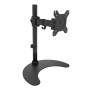 Supporto da scrivania per 1 Monitor LCD 13-27'' con base h.400mm