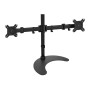Supporto da scrivania per 2 Monitor 13-27'' con base h.400m