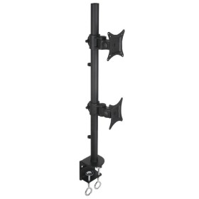 Supporto da Scrivania per 2 Monitor 13-27'' con Morsetto