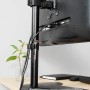 Supporto da scrivania per 1 Monitor LCD 13-27'' con base h.465mm