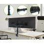 Supporto da scrivania per 2 Monitor 13-27'' con morsetto