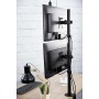 Supporto da Scrivania per 2 Monitor 13-27'' con Morsetto