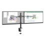 Supporto da Scrivania per 2 Monitor 13-32'' a Morsetto