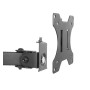 Supporto da Scrivania per 2 Monitor 13-32'' a Morsetto
