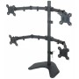 Supporto da Scrivania per 4 Monitor 13-27'' con base