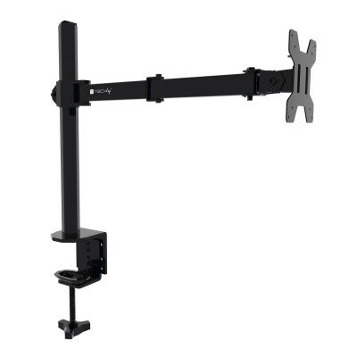 Supporto da Scrivania per Monitor 13-27'' Doppio Snodo di Regolazione