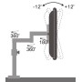 Supporto da scrivania per Monitor 13-27'' braccio lungo inclinabile