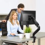 Supporto da Scrivania per Monitor 13-27'' con USB e audio
