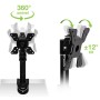 Supporto da Scrivania per Monitor 13-30'' Braccio Corto Inclinabile