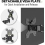 Supporto da scrivania per Monitor 13-32''