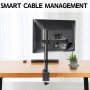 Supporto da scrivania per Monitor 13-32''