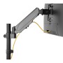 Supporto da Scrivania per Monitor 17-32'' con molla a gas nero