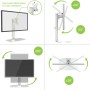 Supporto da Tavolo Stand per Monitor 17-27'' con Base
