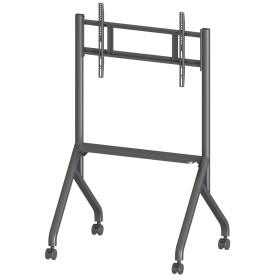 Supporto Mobile da Pavimento Multifunzione per TV LCD/LED/Plasma 55-86'' Nero