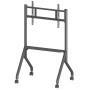 Supporto Mobile da Pavimento Multifunzione per TV LCD/LED/Plasma 65-100'' Nero